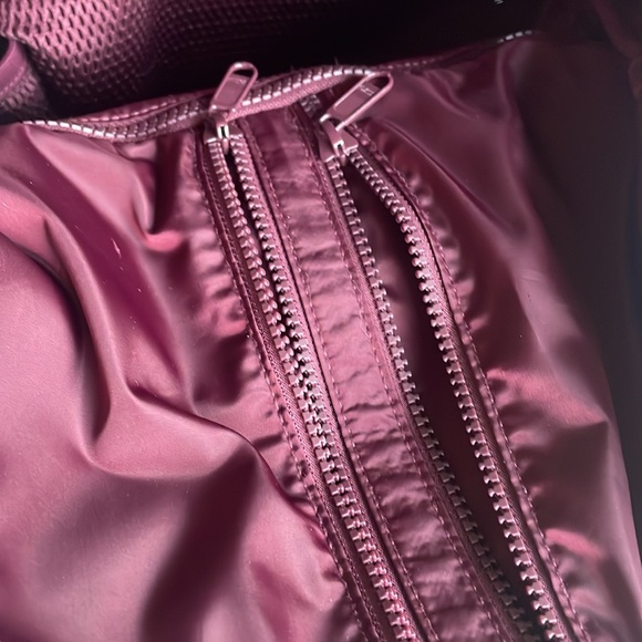 LARGE Dagne Dover DAKOTA Red Maroon Backpack Laptop bottle TRAVEL luggage bag - Picture 12 of 15